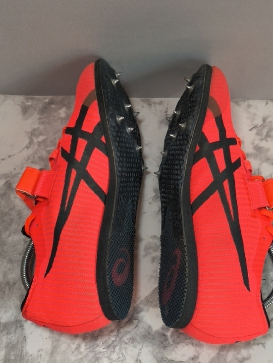 Asics Long Jump Pro 3 Men’s Track & Field Shoes Sunrise Red Size 10 main image 4